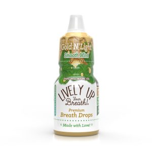 Lively Up Your Breath Gold N' Light breath drops best natural breath freshener